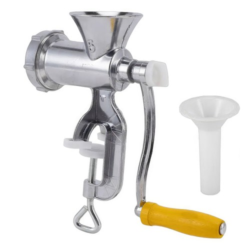 Manual hand crank - mincer, meat