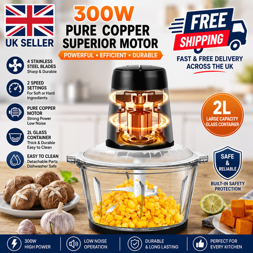 300w multi food chopper meat - multi,