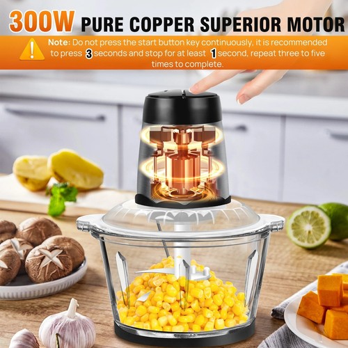 Electric chopper food - 2l,