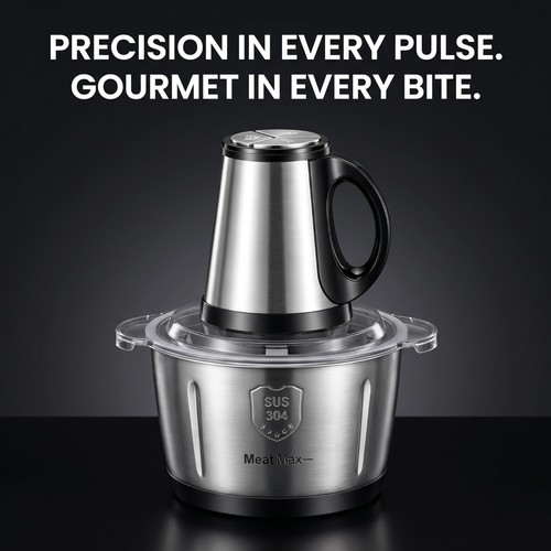 Electric meat grinder - grinder, 5l