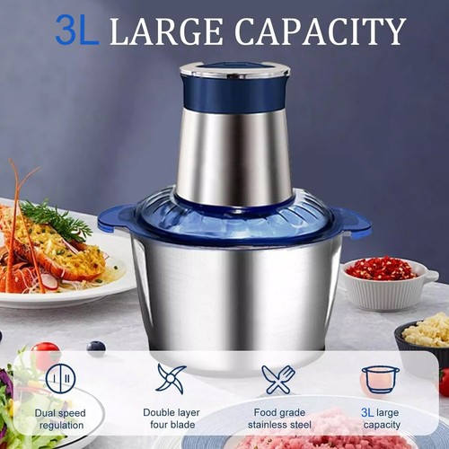 Electric chopper food - 3l,