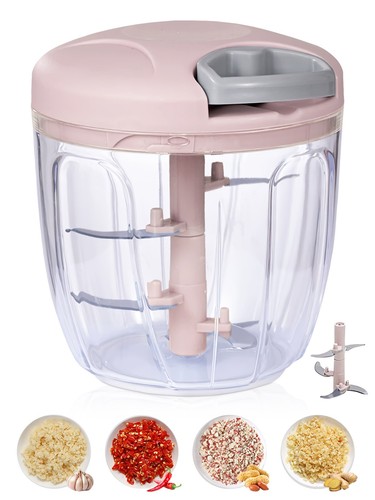 900ml manual garlic chopper - manual,